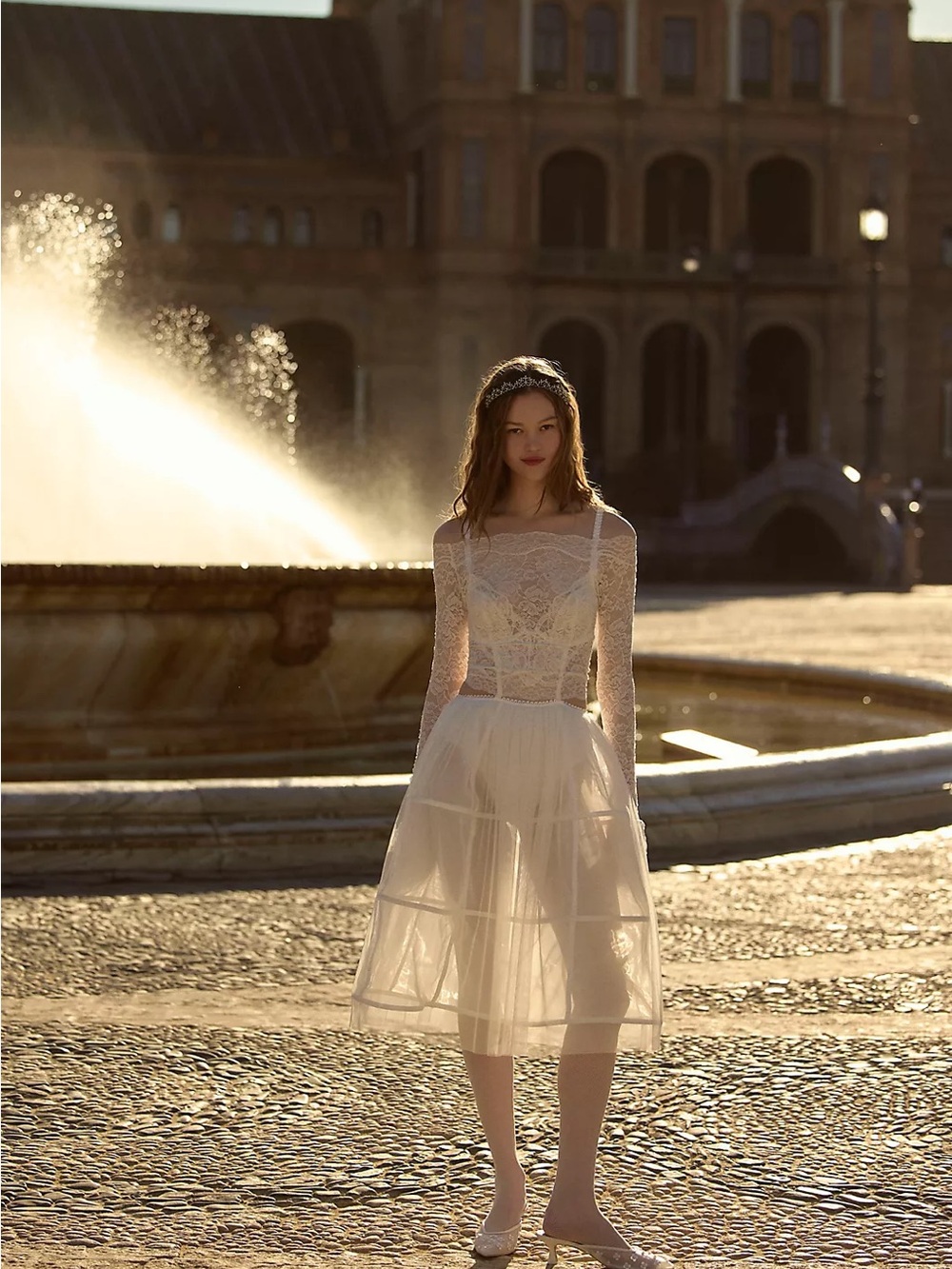 For Love & Lemons Blushing Blooms Midi Slip Dress - Picture 6 of 7